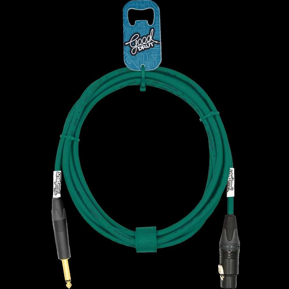 GoodDrut kabel Jack/XLRF - 7M RÓŻNE KOLORY