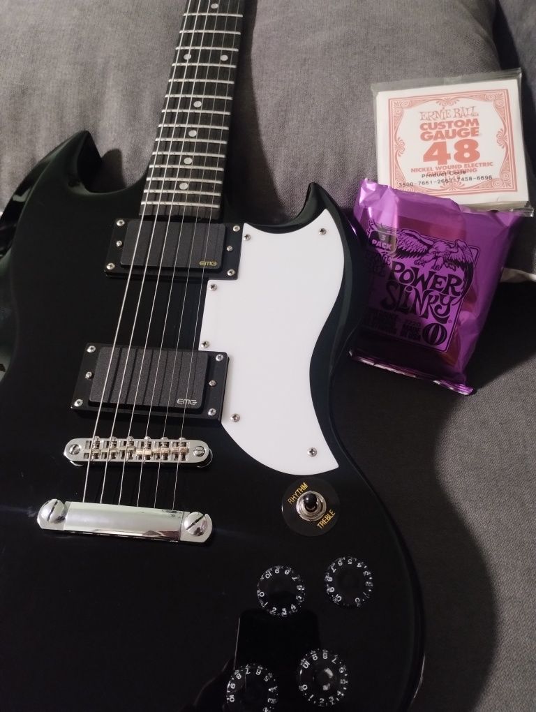 Harley Benton DC-200 + EMG® Active Pickups (81,85)