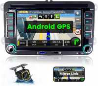 Radio Samochodowe 7" Android CarPlay Nawigacja Kamera dla VW Golf 6/5