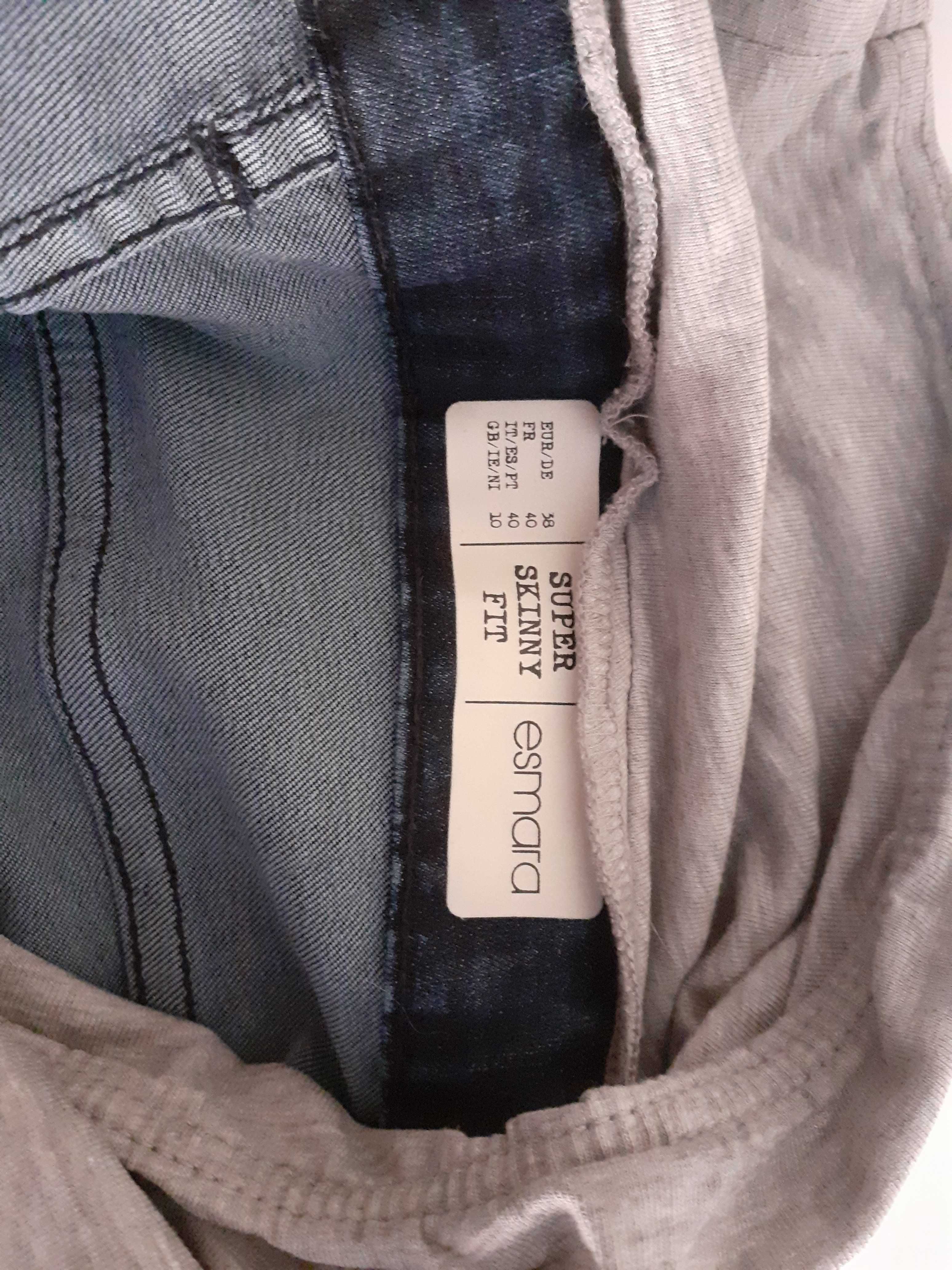 ciążowe spodnie jeansowe rozmiar 38/40 Esmara