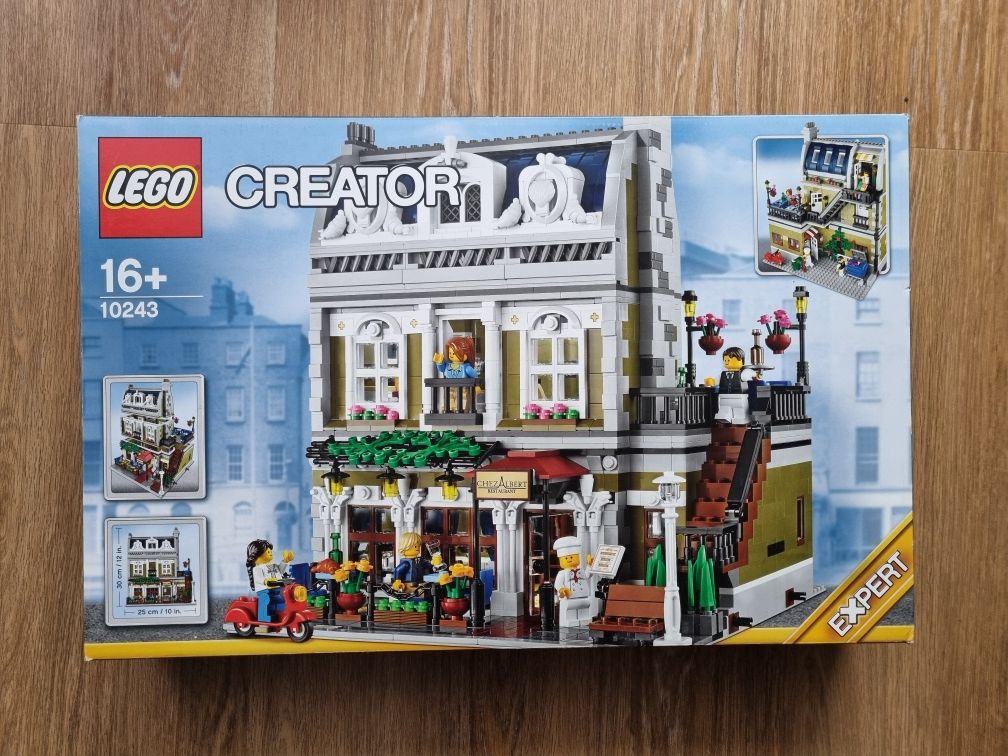 LEGO Modular 10243 Parisian Restaurant NOWY
