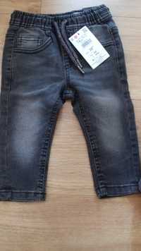 Nowe spodnie, jeansy, Reserved, rozmiar 74