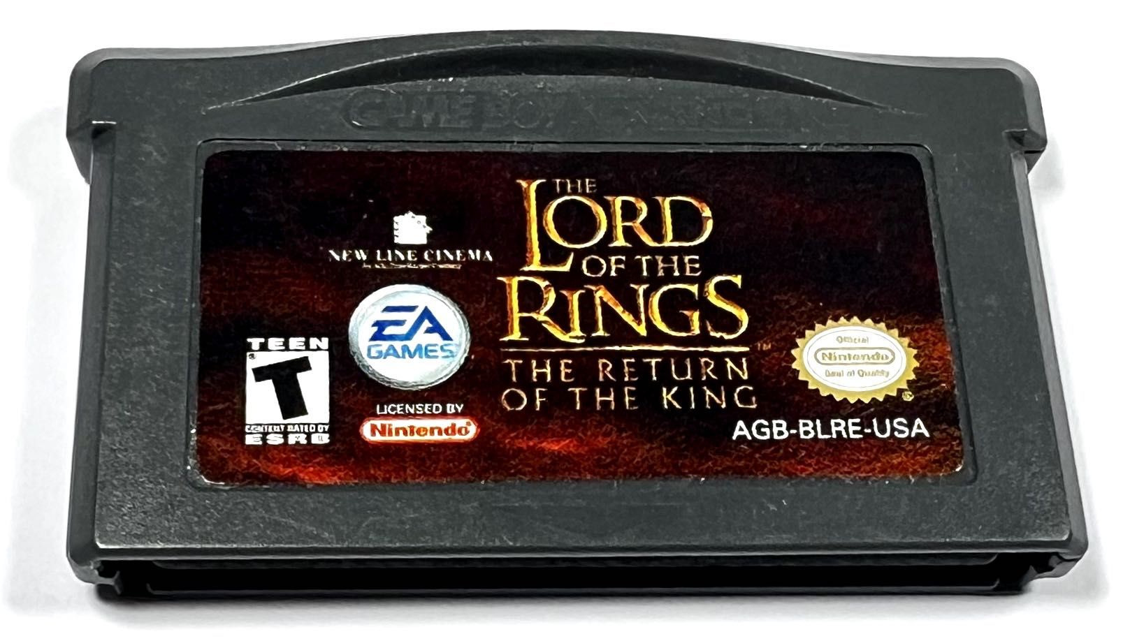 The Lord Of The Rings The Return Of The King Nintendo Game Boy Advance