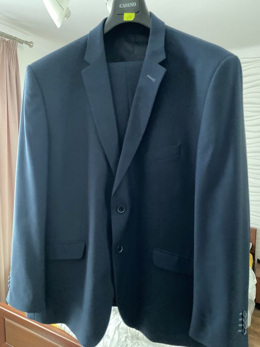 Garnitur kompletny granatowy