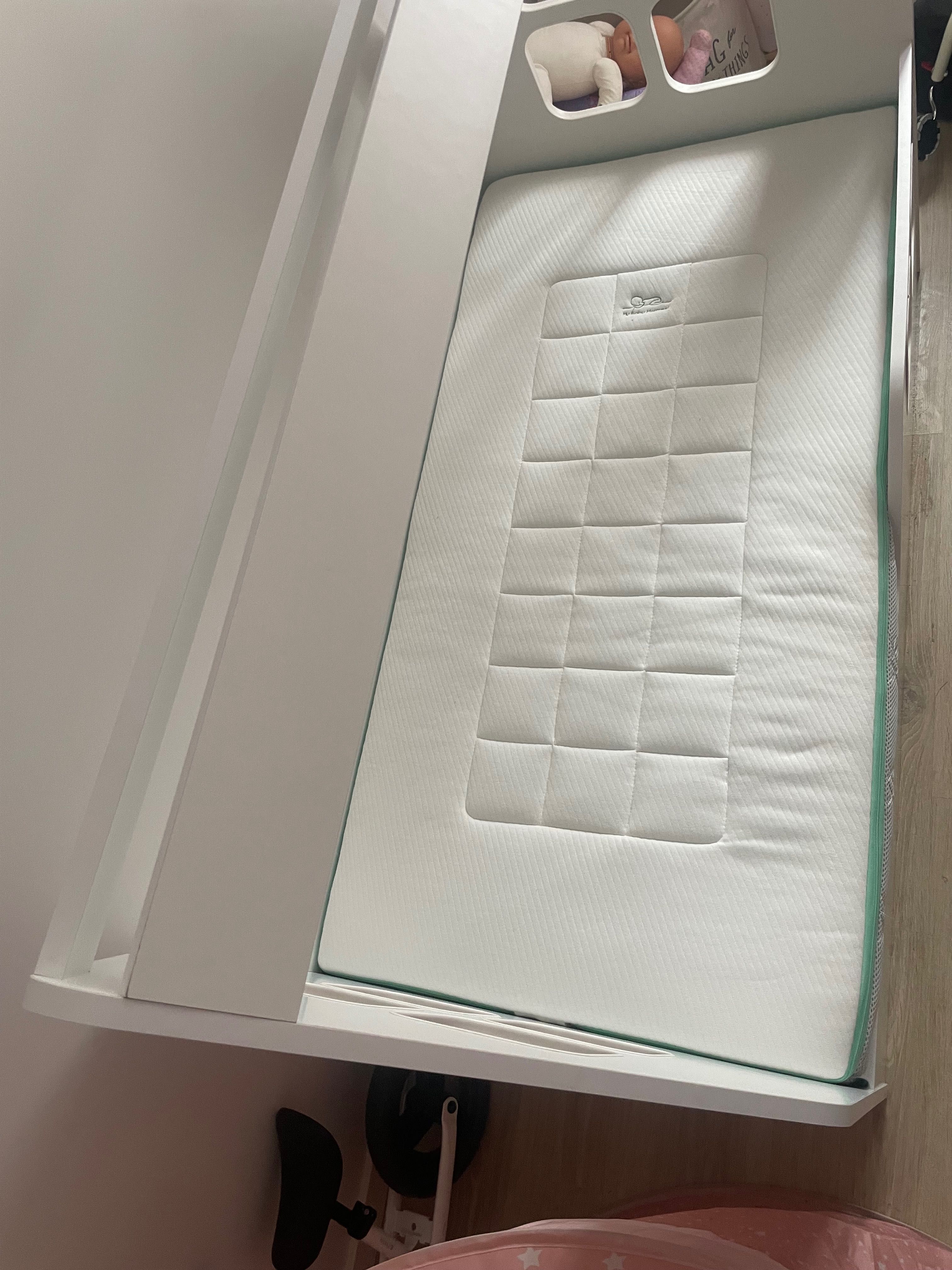 Cama casa criança branca