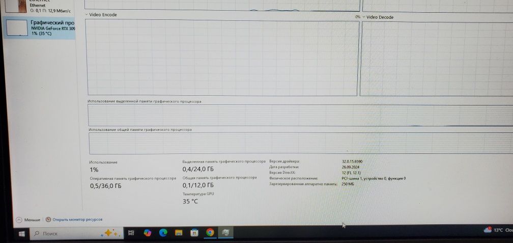 RTX 3090 Asus Rog Strix 24Gb