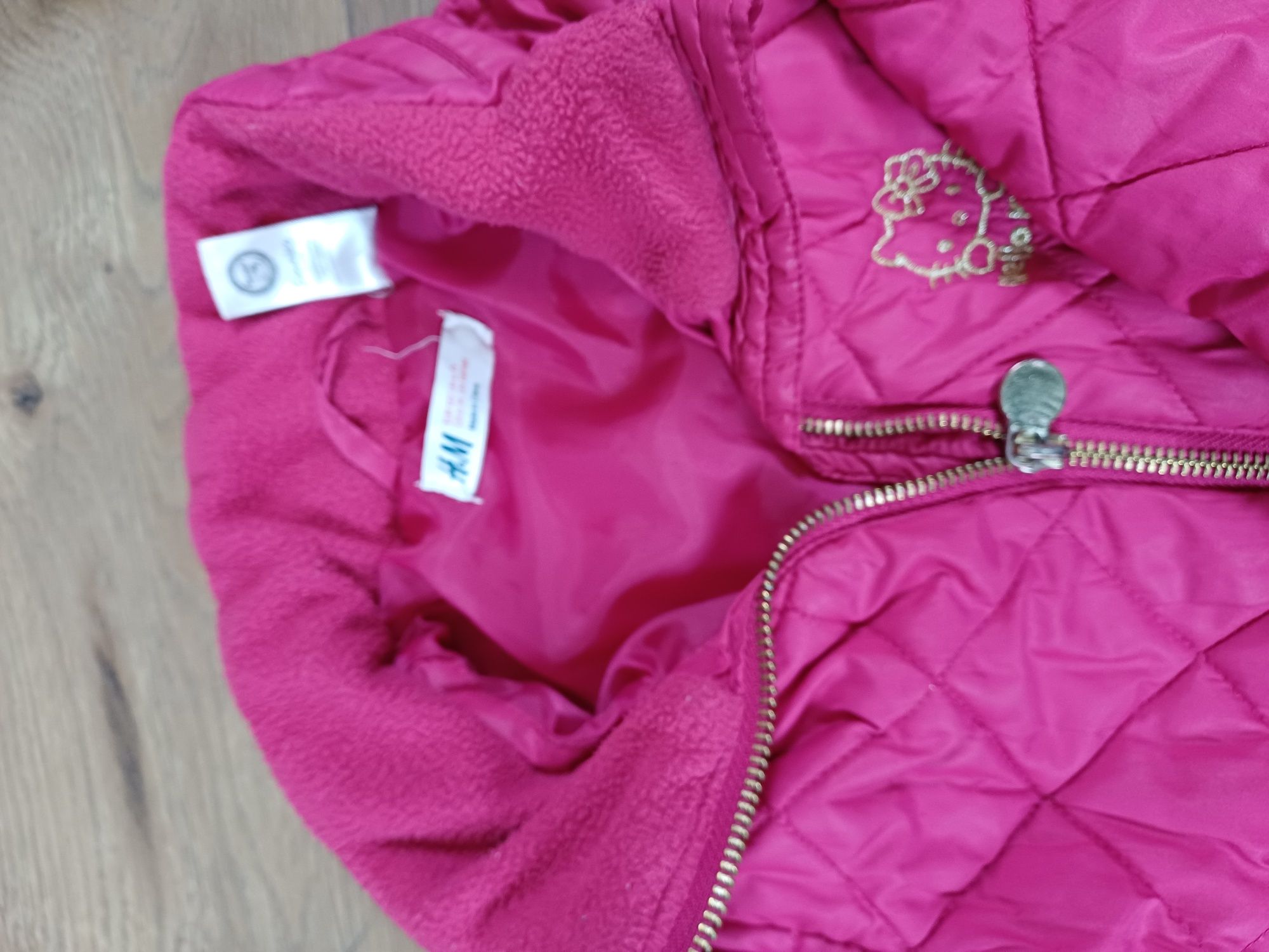 Kurtka Hello Kitty i kurtka serca rozm.122