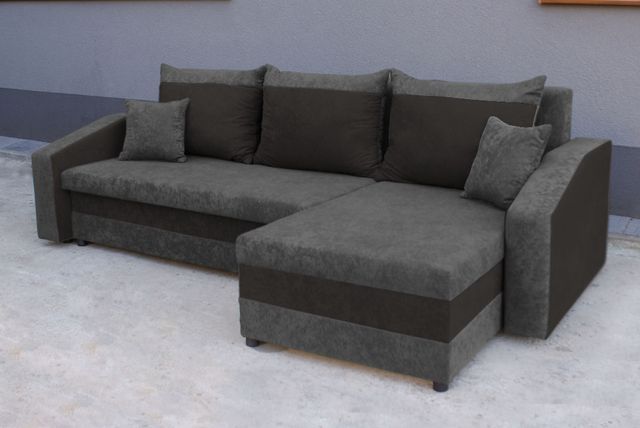 Naroznik Grand Kanapa Sofa rogówka z funkcją spania