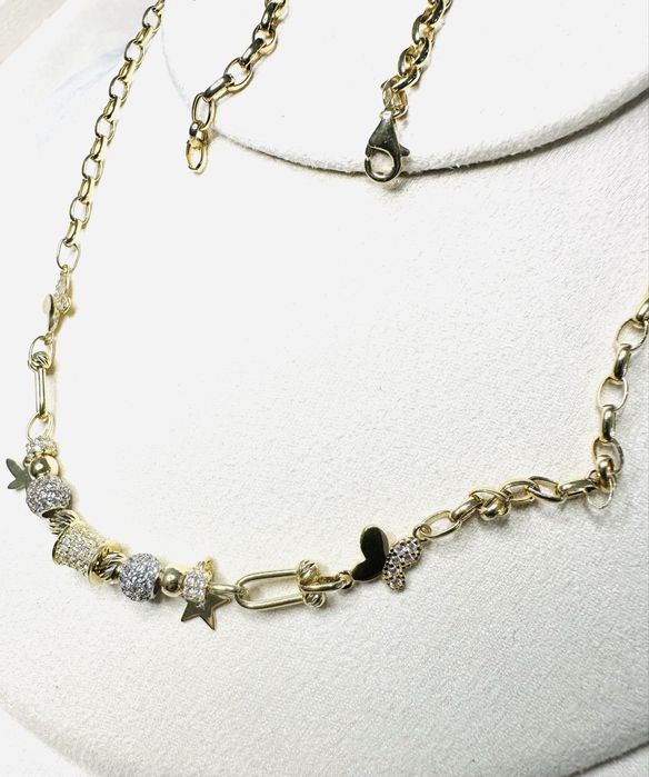 Złoty łancuszek 14k próba 585