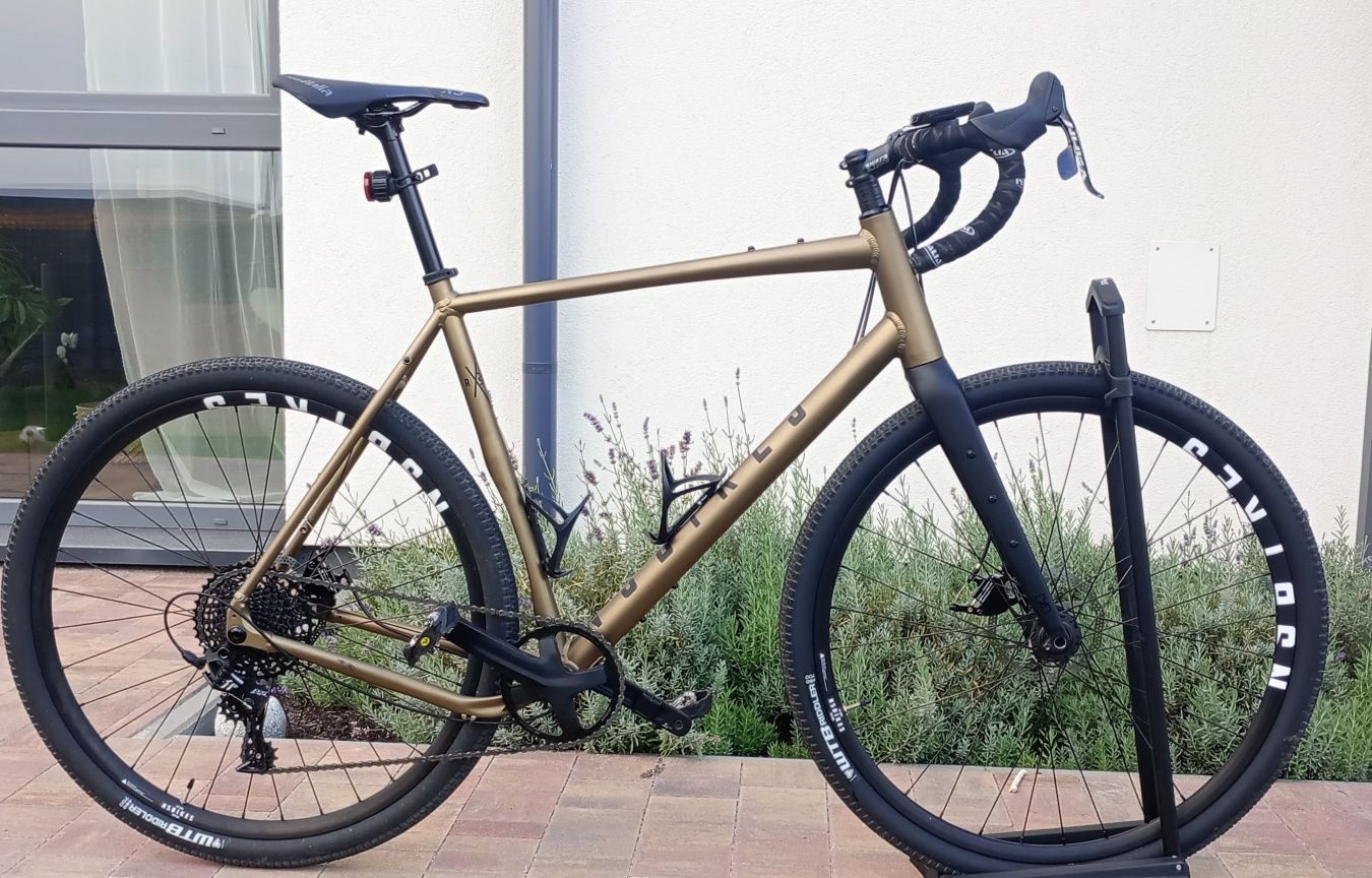 Nowy (prawie) gravel NS BIKES RAG 2+ 2023 r. na gwarancji