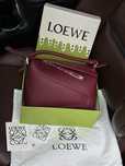 Torebka Loewe Puzzle bag burgundy