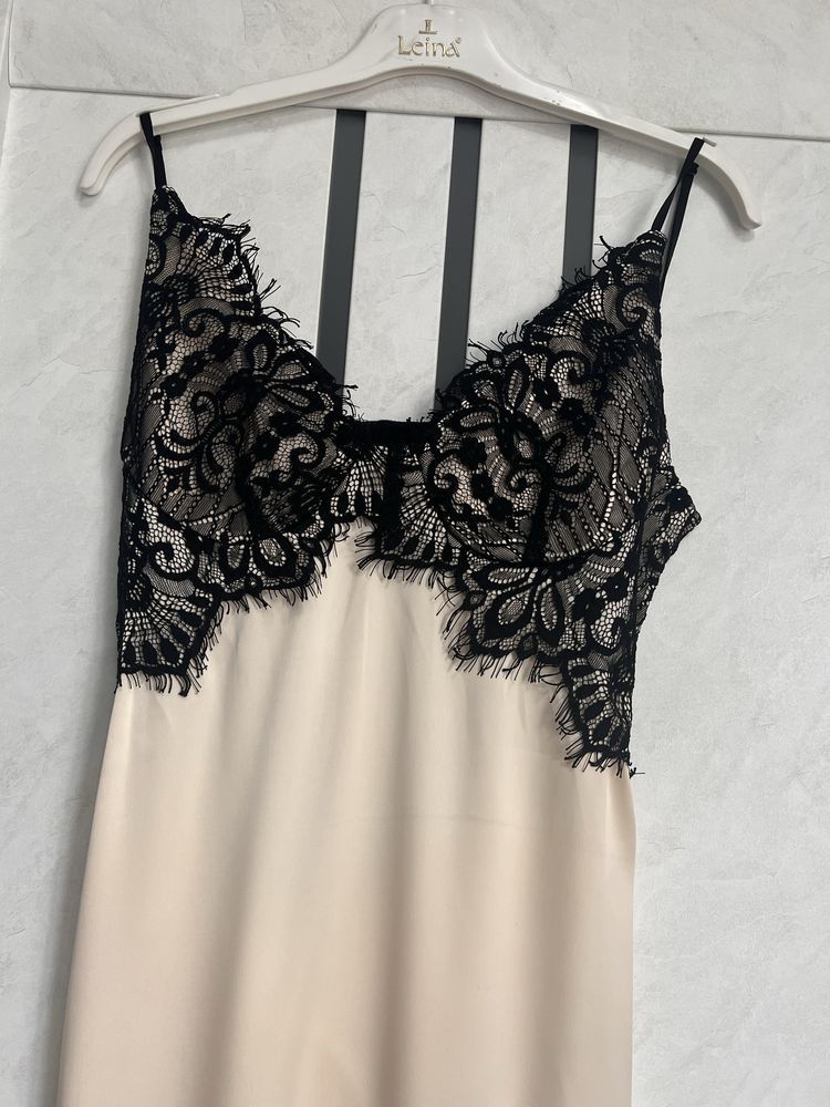Shein новое шелковое платье