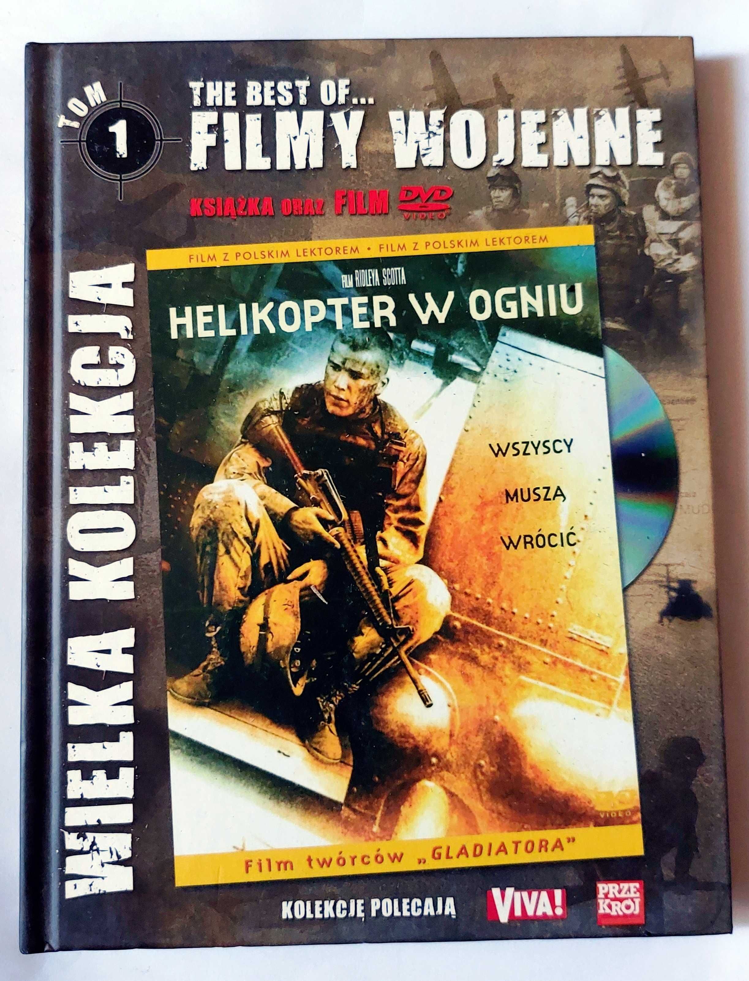 HELIKOPTER W OGNIU | książka oraz film na DVD