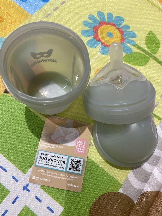 Пляшечка Herobottle, бренд Herobility,  антиколіковий