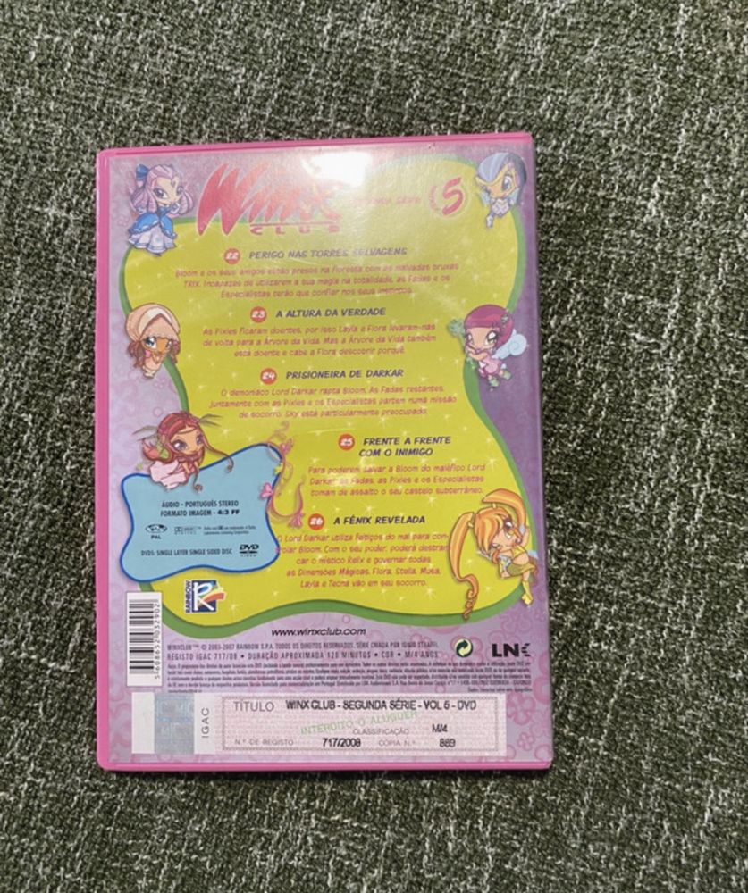 DVD 5 da segunda série das wink