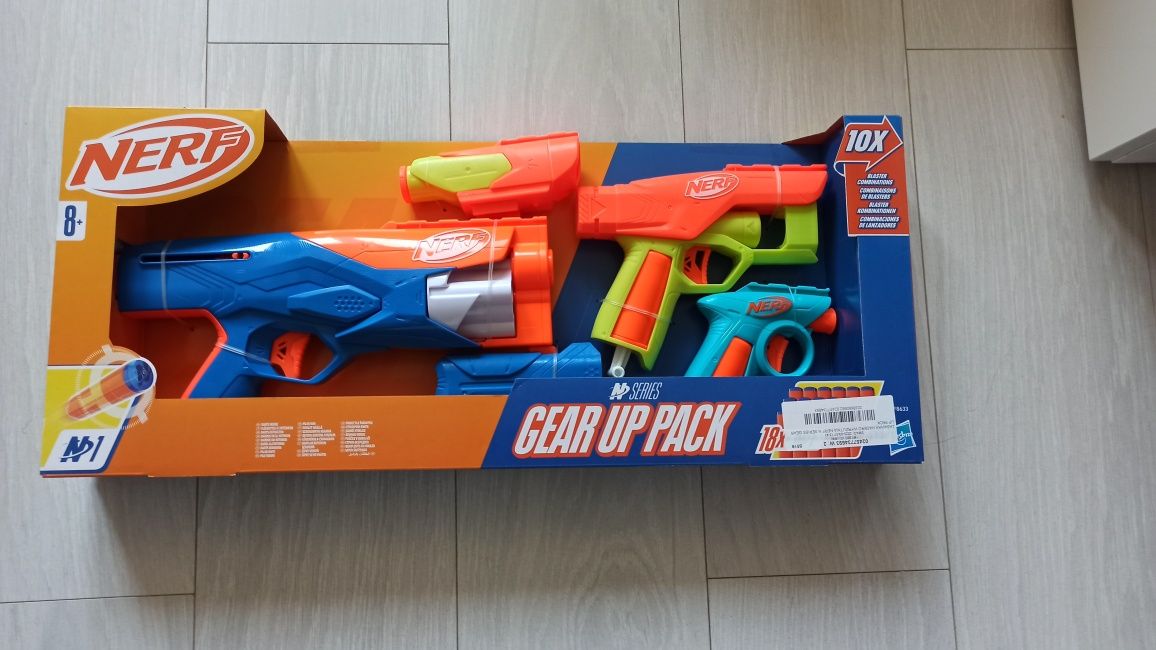 Wyrzutnia Nerf N Series Gear Up Pack