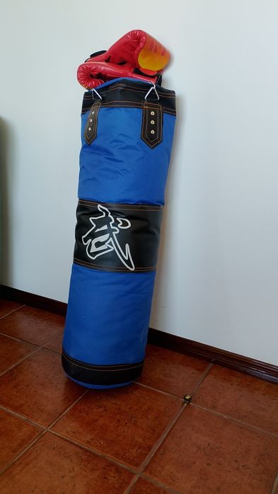 Conjunto saco de boxe