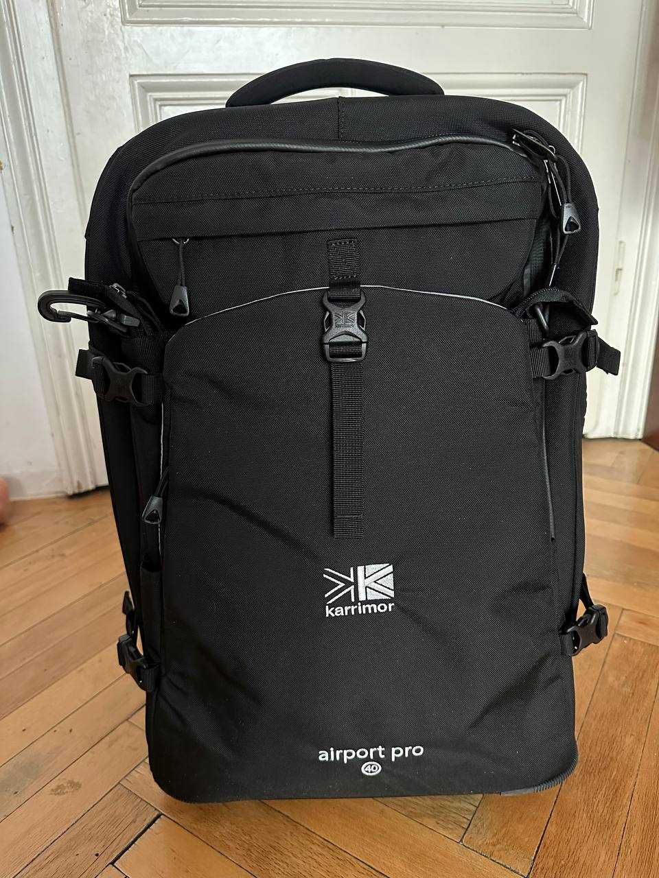 Walizka, plecak na sprzęt fotograficzny Karrimor airport pro 40