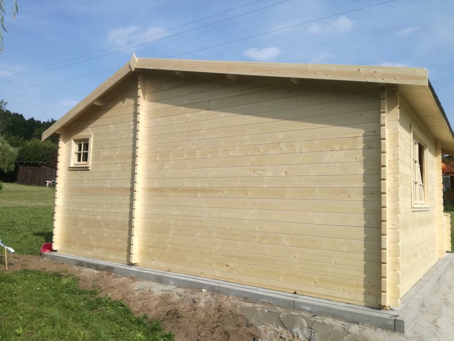 Domek letniskowy drewniany bez pozwolenia taras