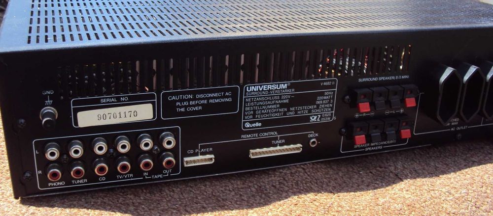 UNIVERSUM  усилитель под ремонт востановление