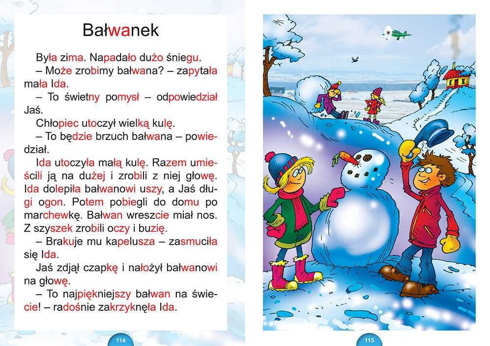 Elementarz do nauki czytania sylabowego