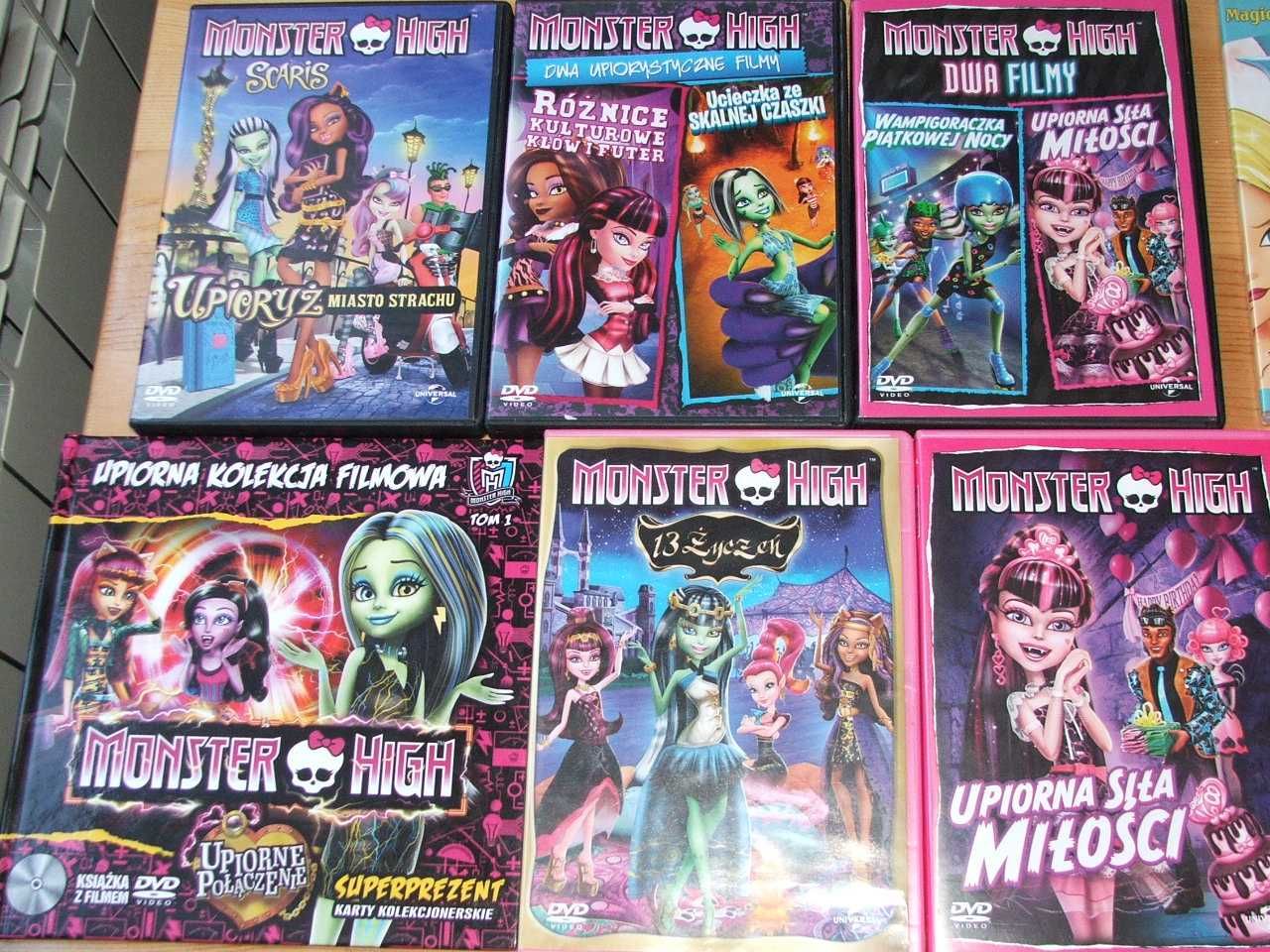 Winx , Monster High, dvd, bajka,  film