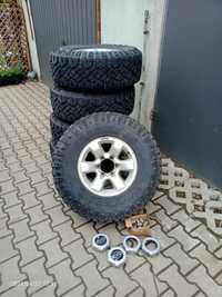 Opony Goodyear 285/75/16  alufelgi nissan patrol