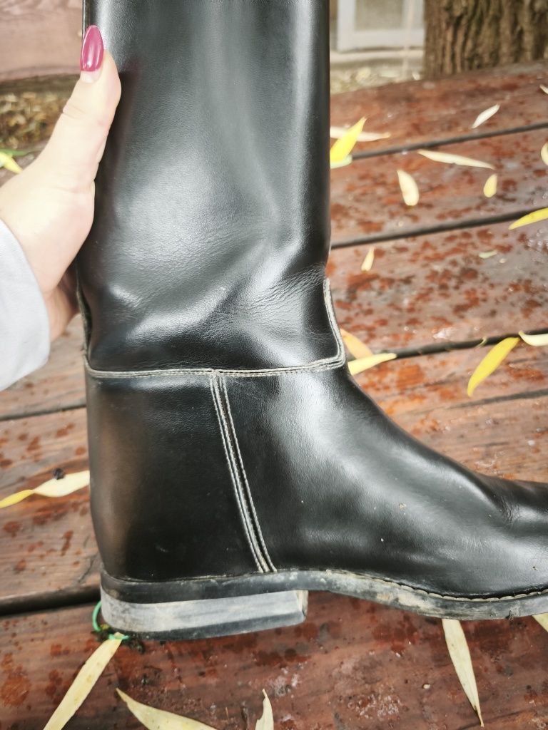 Oficerki jeździeckie buty do jazdy konnej 39