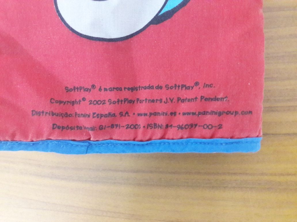 Livro de Tecido "Elefante Medroso"