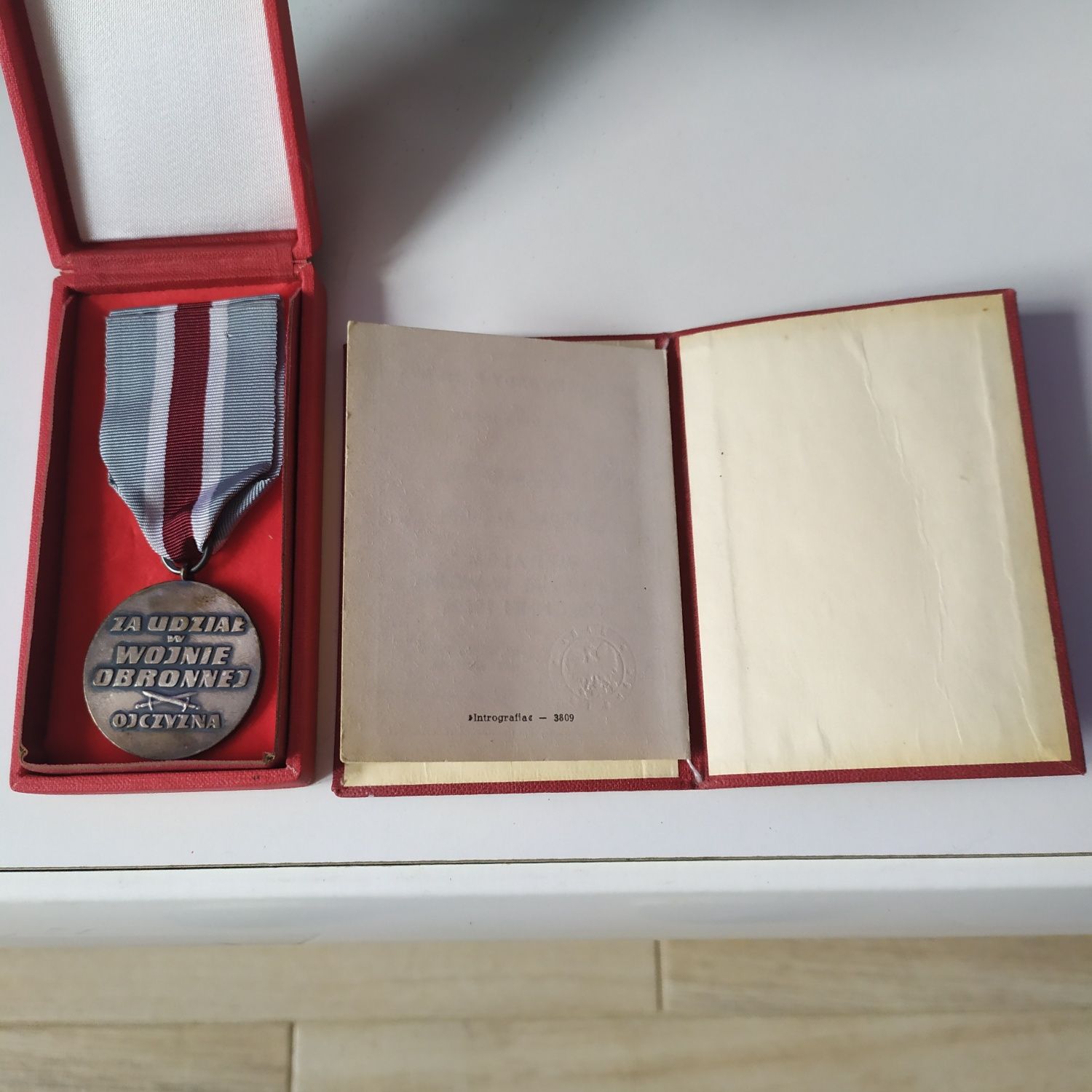 Medal za udział w wojnie obronnej 1939 roku .