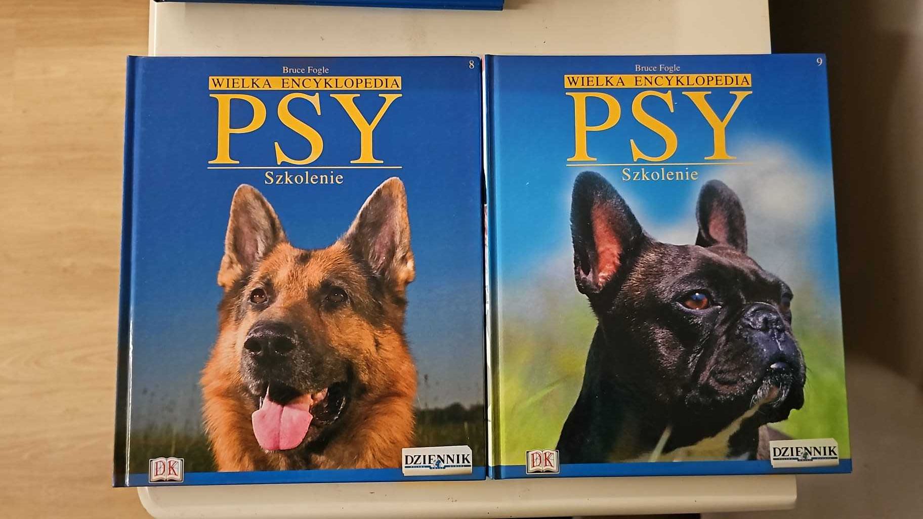 Zestaw ksiazek dla milosnikow psow Wielka Encyklopedia PSY