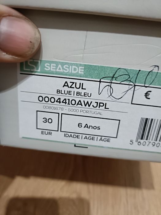 Sapatos criança Seaside NOVOS