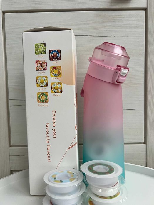 Унікальна пляшка Air up. Бутилка Айр ап +7 капсул