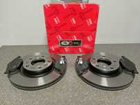 Mazda 3/5 2.0-2.2 koła 16'' Tarcze hamulcowe przód + klocki kpl.>