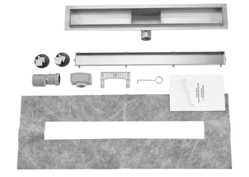 Plumbsys liniowy odpływ prysznicowy L 90 cm