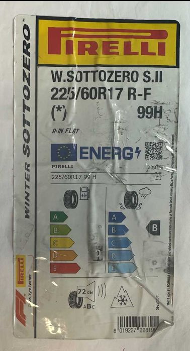 Komplet kół zimowych do BMW X4/X3 Pirelli 225x60 R17 RSC idealne