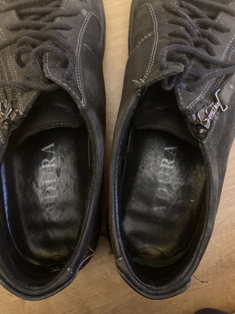 Buty badura skórzane