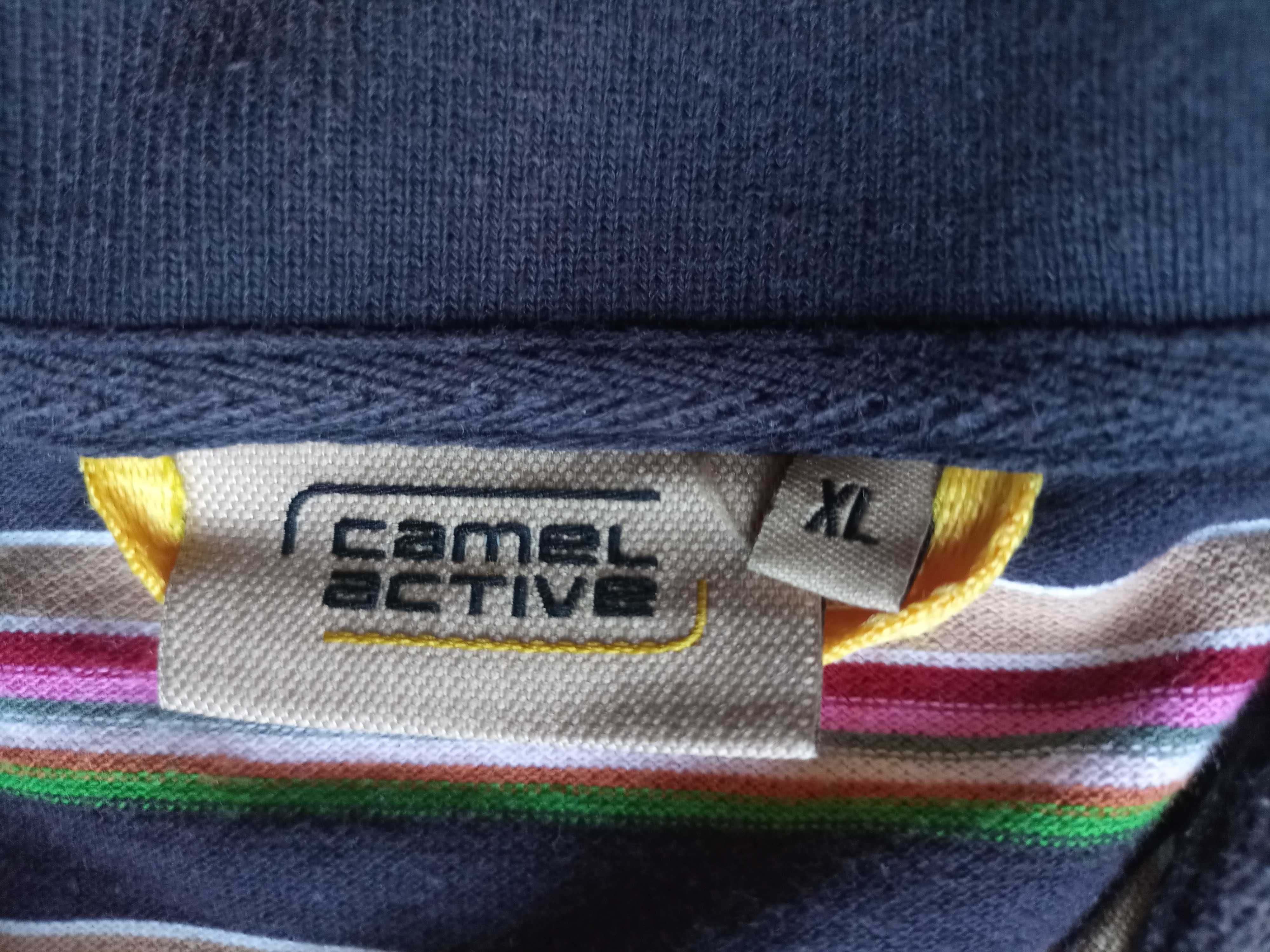 Camel Active koszulka męska polo XL 30% bawełna 70% poliester