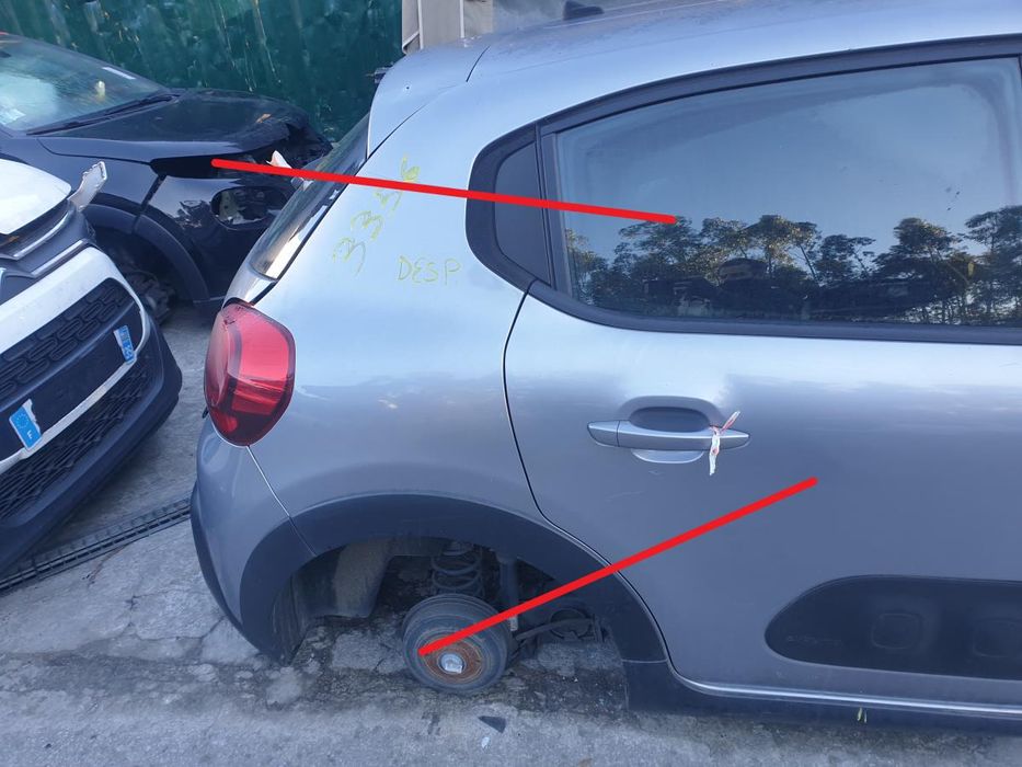 Painel trás direito CITROËN C3 III (SX)