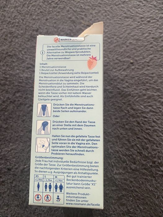 Facelle kubeczek menstruacyjny XS