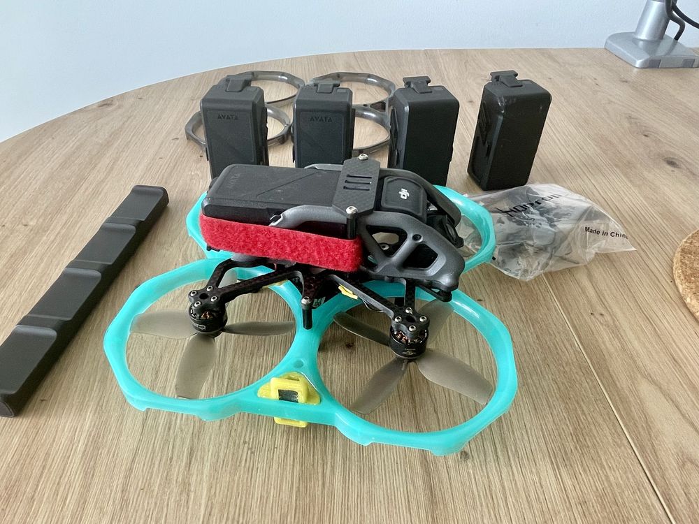 Dji avata, axisflying, 5 baterii, dron 3.5, fpv, dji o3