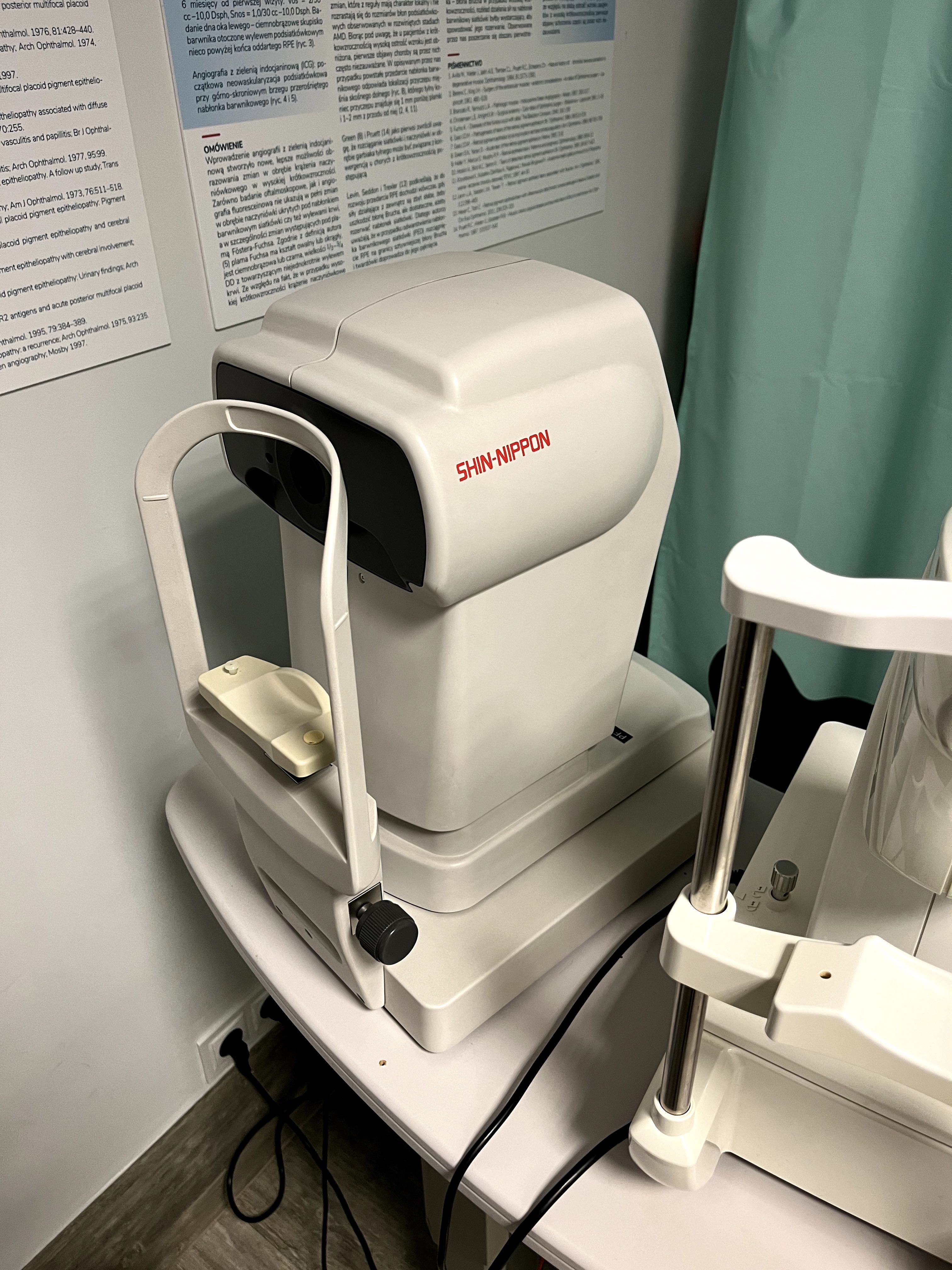 Wyposażenie gabinetu okulistycznego / optometrycznego