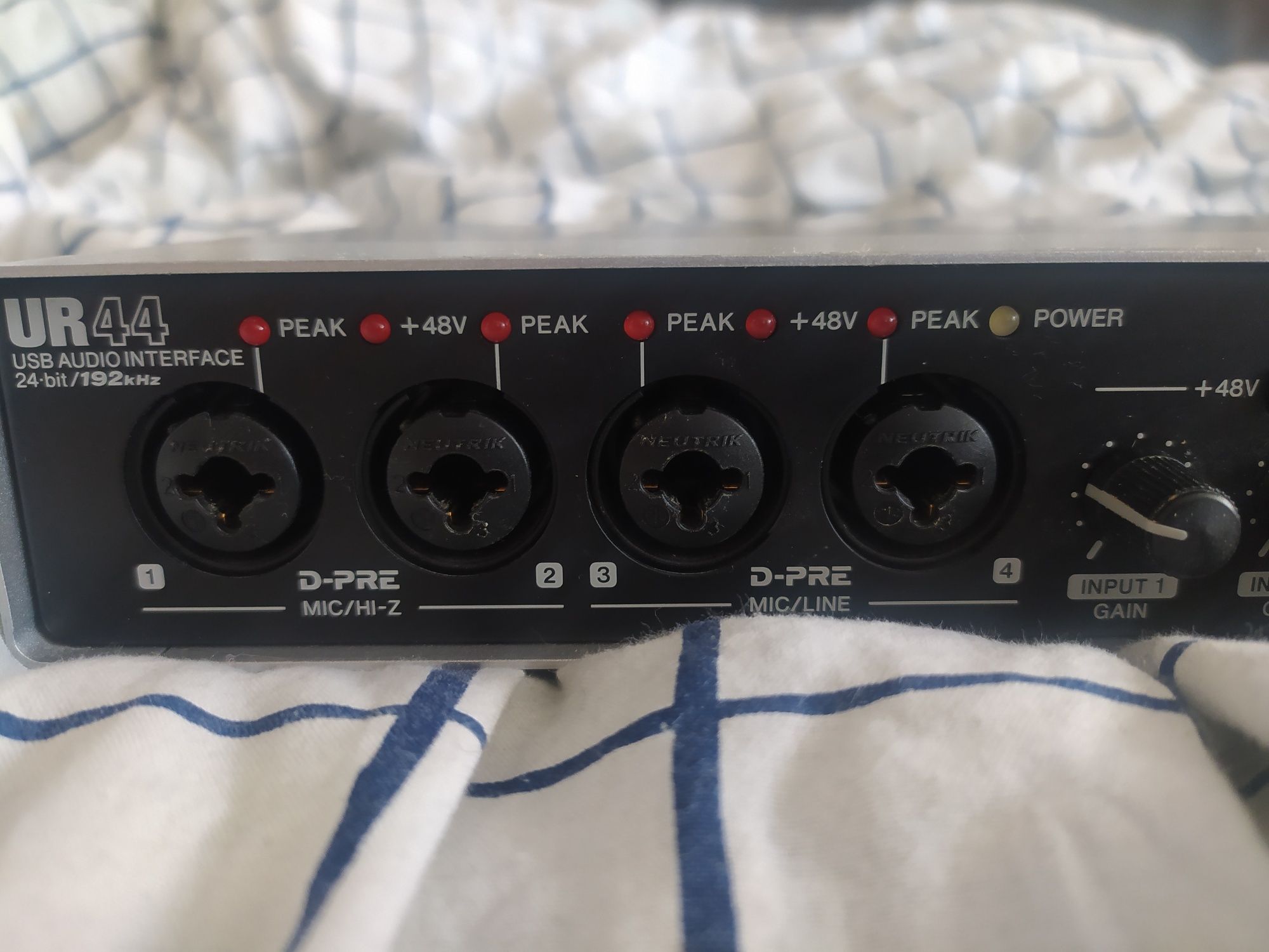 Interfejs audio Steinberg UR 44 - 6 wejść 6x Input - Interface - MIDI