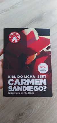 Książka „Kim, do licha, jest Carmen Sandiego?”