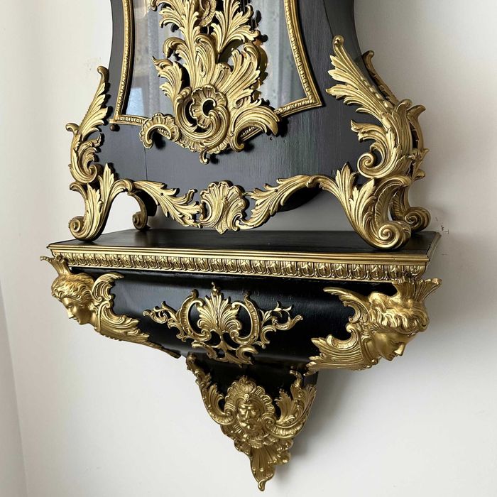 Francuski zegar Boulle Napoleon II, oryginalny z ok. 1860 roku