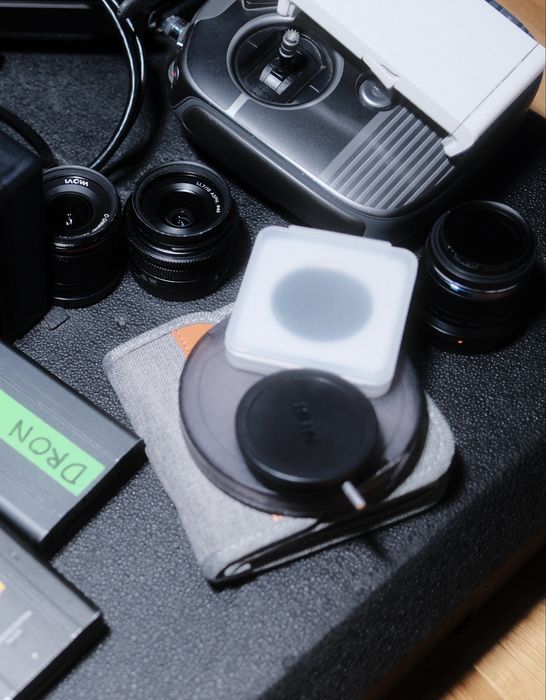 Zestaw obiektywów micro 4/3 - 7,5 ; 15 ; 45 mm olympus laowa dji