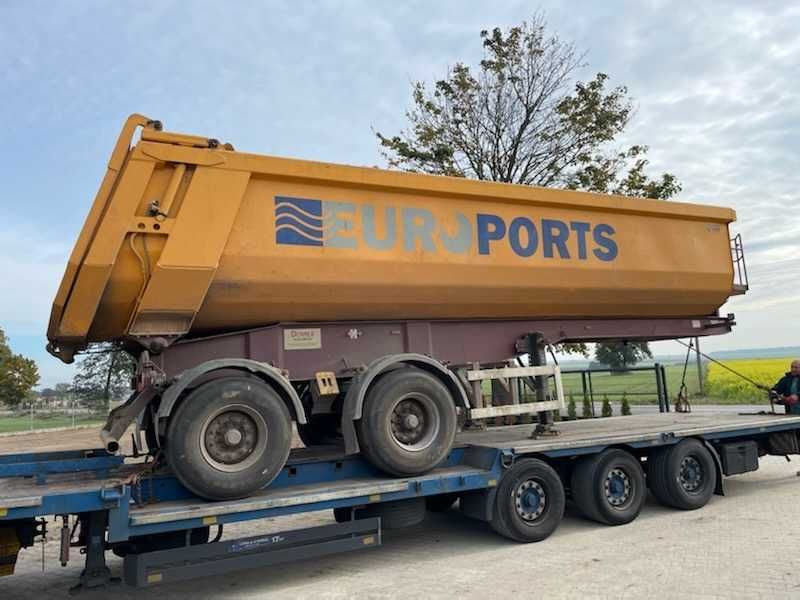 Transport maszyn budowlanych, rolniczych, palet, big bagów, domki