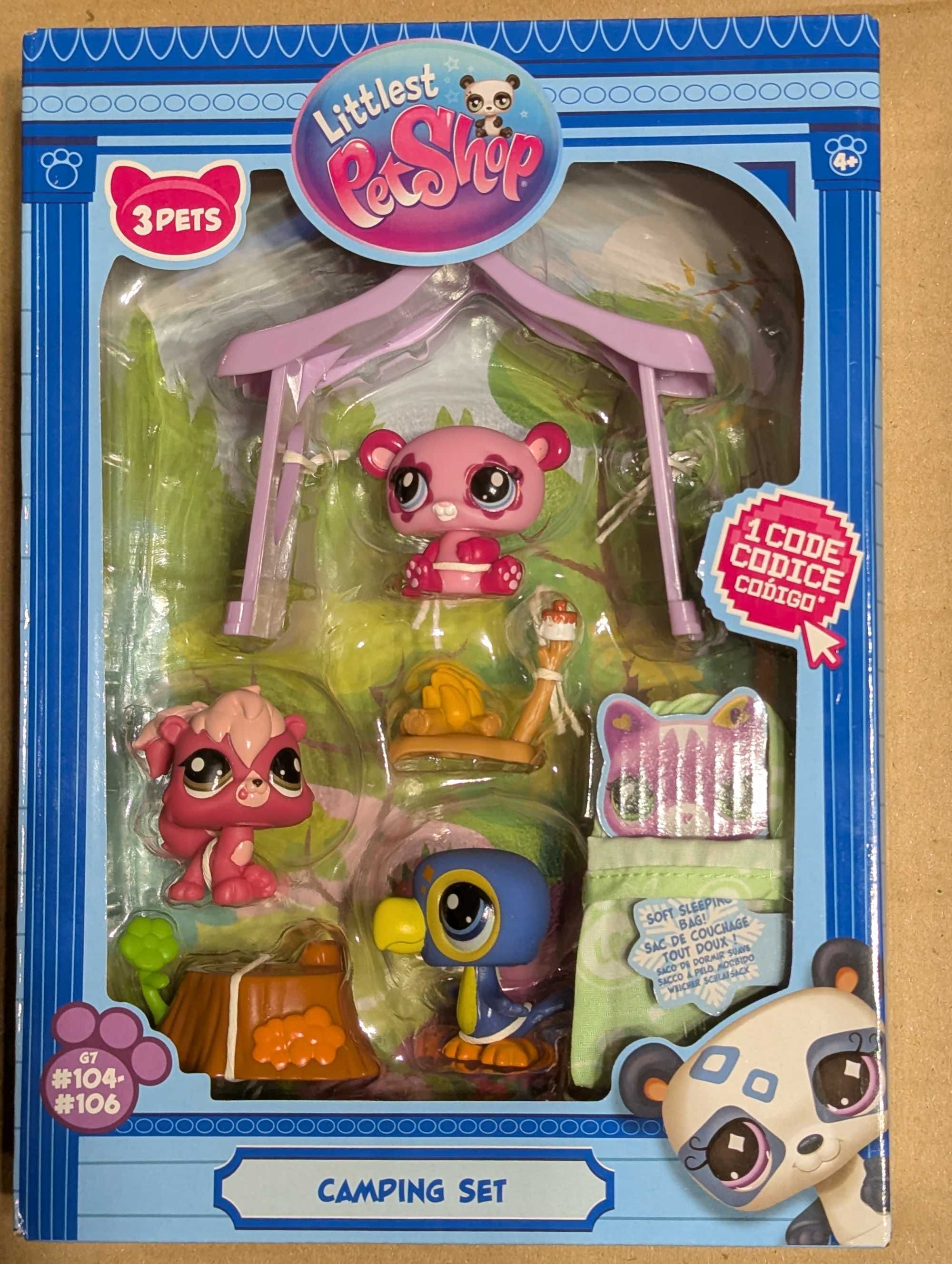Hasbro BF00574 Bandai Littlest Pet Shop Camping
