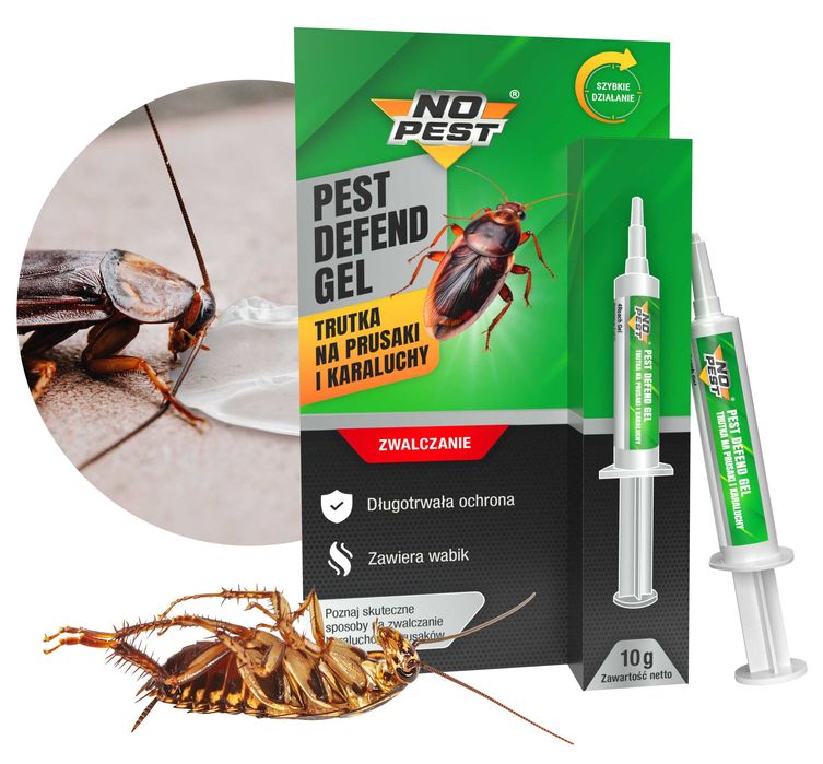 Trutka, żel, środek, preparat na karaluchy, prusaki, insekty No Pest®