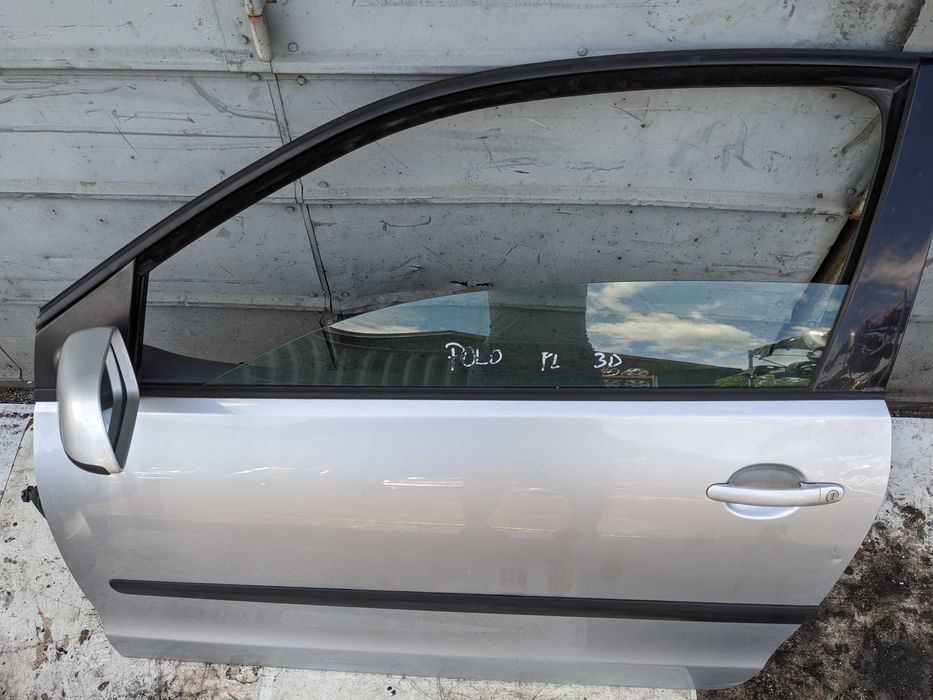 VW Polo 9N IV 3D Drzwi Lewy Przód Lewe Przednie Lakier LA7W